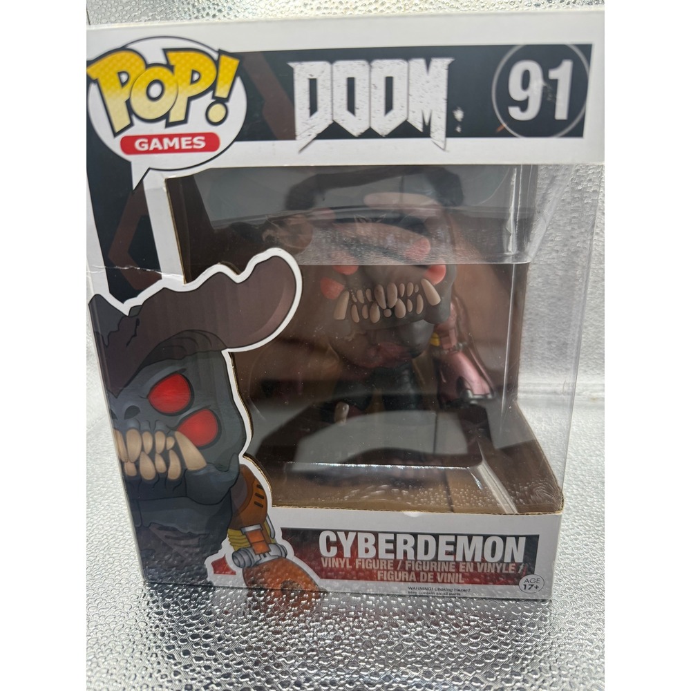 Funko Pop Games Doom 91 Cyberdemon Vinyl Figure‎ 2016
